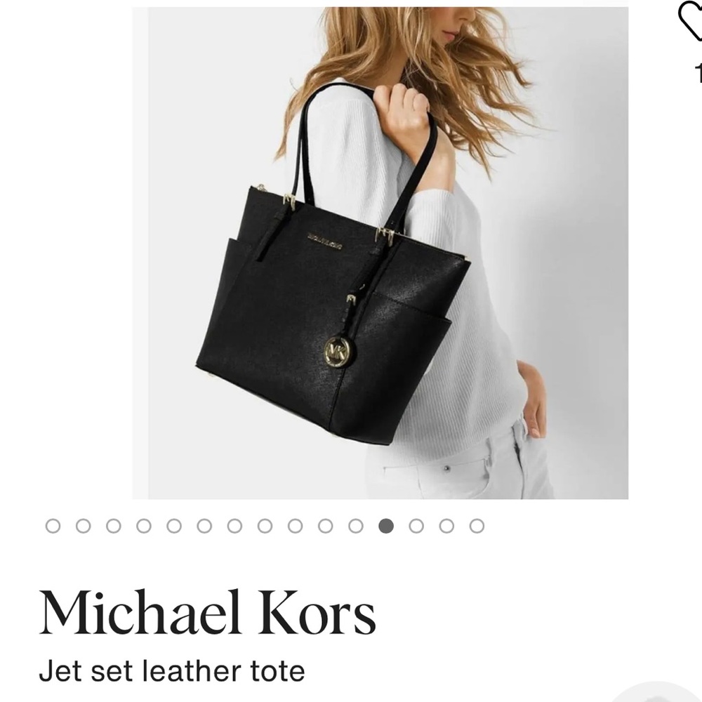 Michael Kors Jet set leather tote
Michael Kors